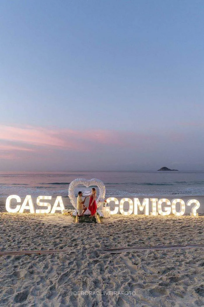 Sunrise Beach Marriage Proposal in Rio de Janeiro: Guilherme and Gabriele – photo 7