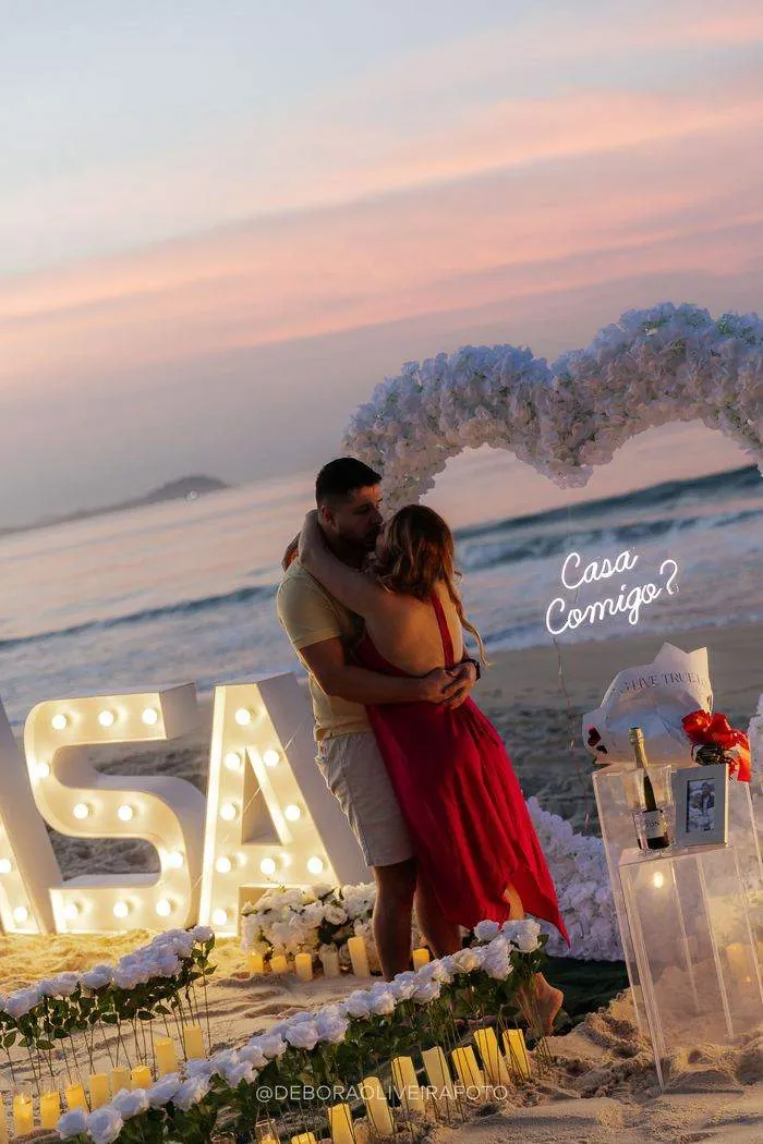 Sunrise Beach Marriage Proposal in Rio de Janeiro: Guilherme and Gabriele – photo 10