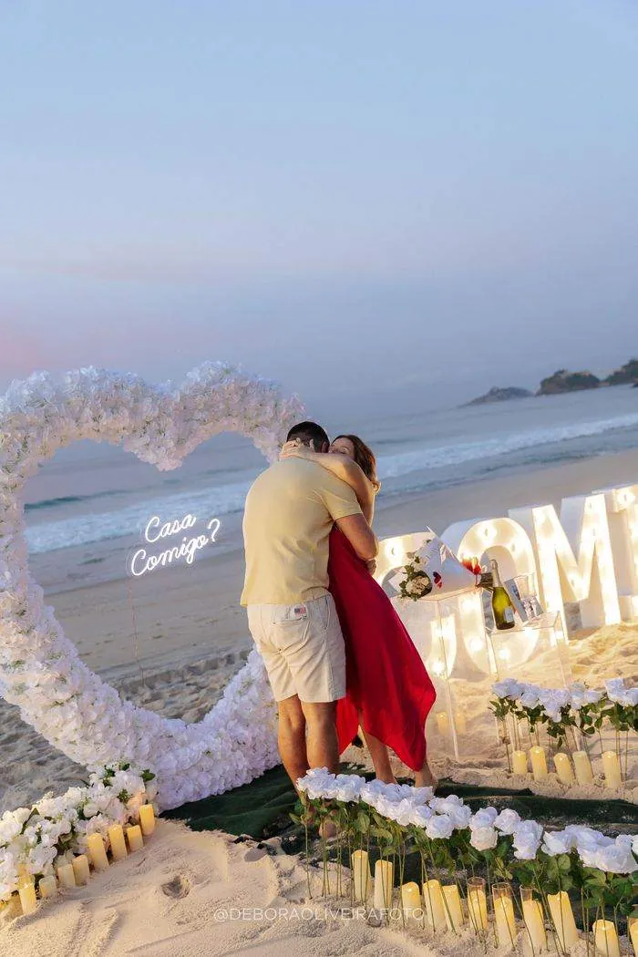 Sunrise Beach Marriage Proposal in Rio de Janeiro: Guilherme and Gabriele – photo 12