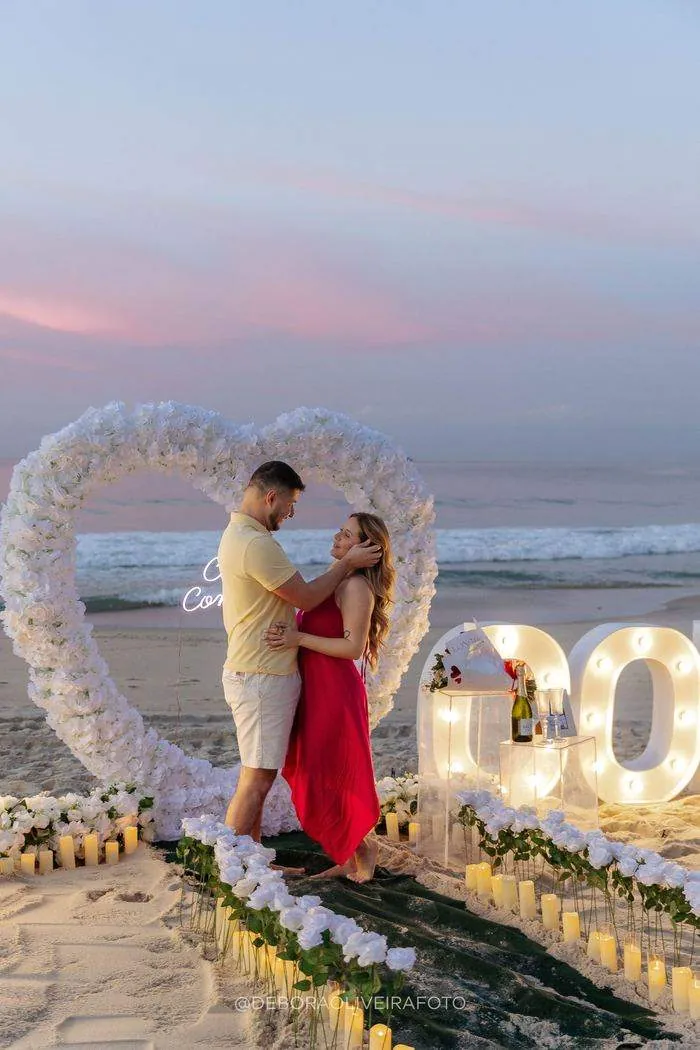 Sunrise Beach Marriage Proposal in Rio de Janeiro: Guilherme and Gabriele – photo 15