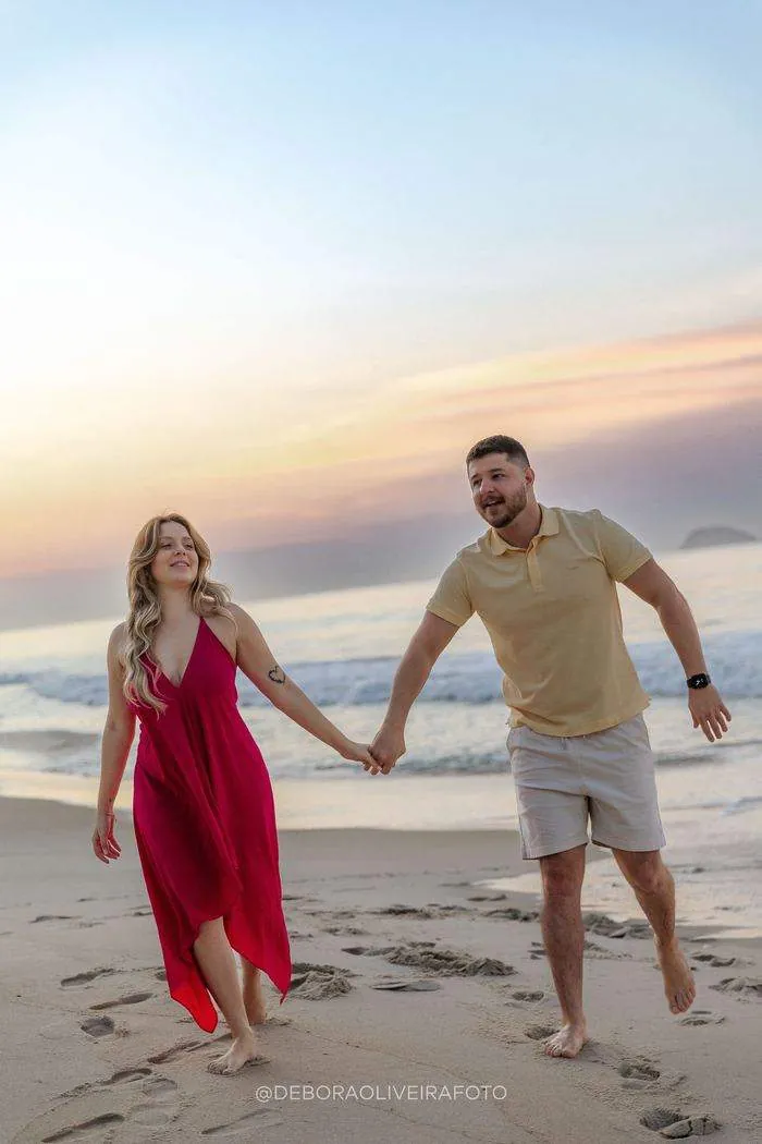 Sunrise Beach Marriage Proposal in Rio de Janeiro: Guilherme and Gabriele – photo 28