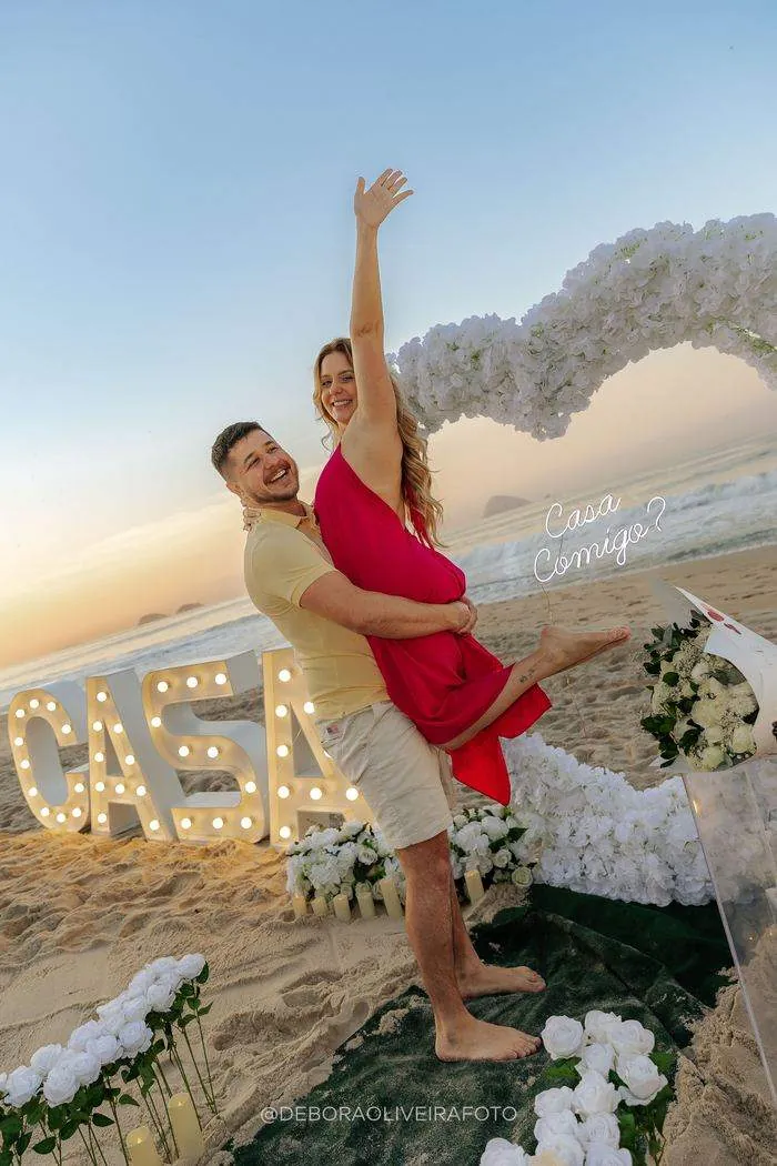 Sunrise Beach Marriage Proposal in Rio de Janeiro: Guilherme and Gabriele – photo 46