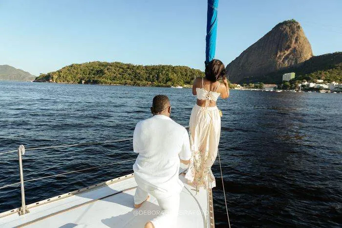 Sunset Sailboat Marriage Proposal in Rio de Janeiro: Jay & Blondine – foto 3
