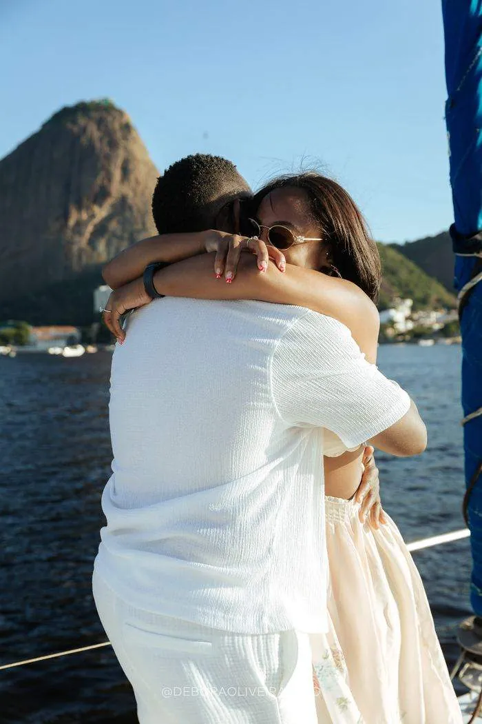 Sunset Sailboat Marriage Proposal in Rio de Janeiro: Jay & Blondine – foto 9