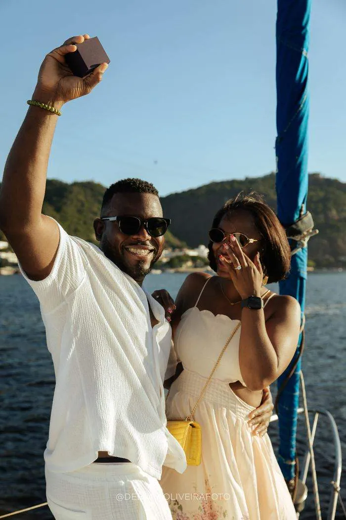 Sunset Sailboat Marriage Proposal in Rio de Janeiro: Jay & Blondine – foto 10