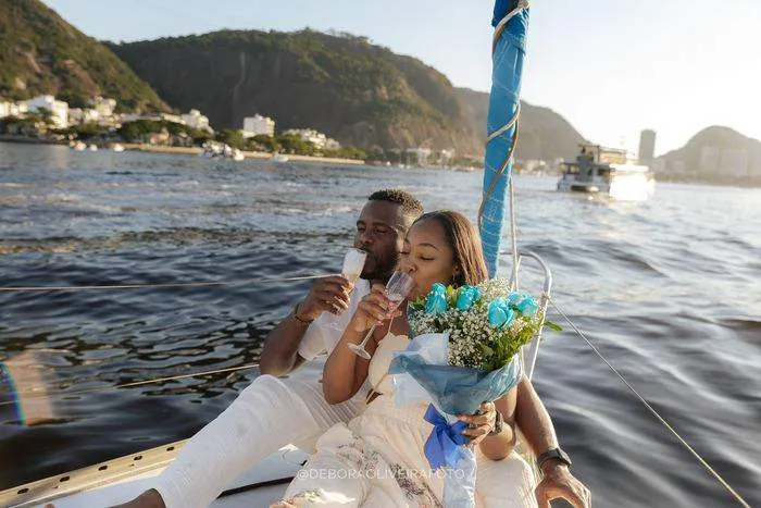 Sunset Sailboat Marriage Proposal in Rio de Janeiro: Jay & Blondine – foto 14