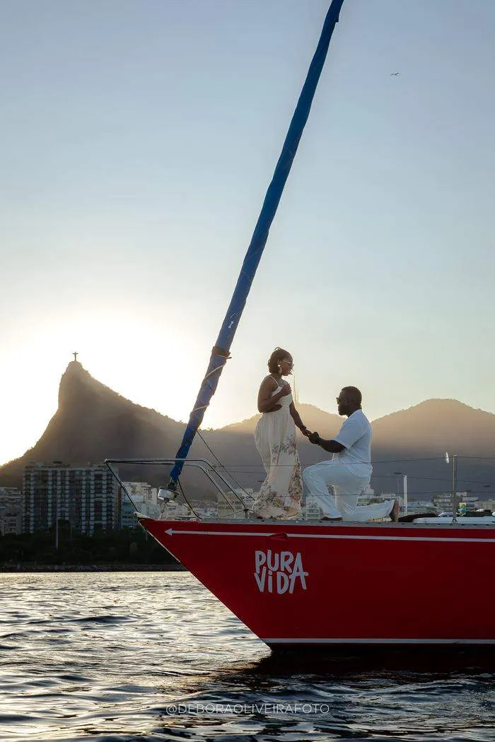 Sunset Sailboat Marriage Proposal in Rio de Janeiro: Jay & Blondine – foto 24