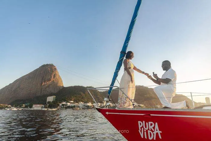Sunset Sailboat Marriage Proposal in Rio de Janeiro: Jay & Blondine – foto 29
