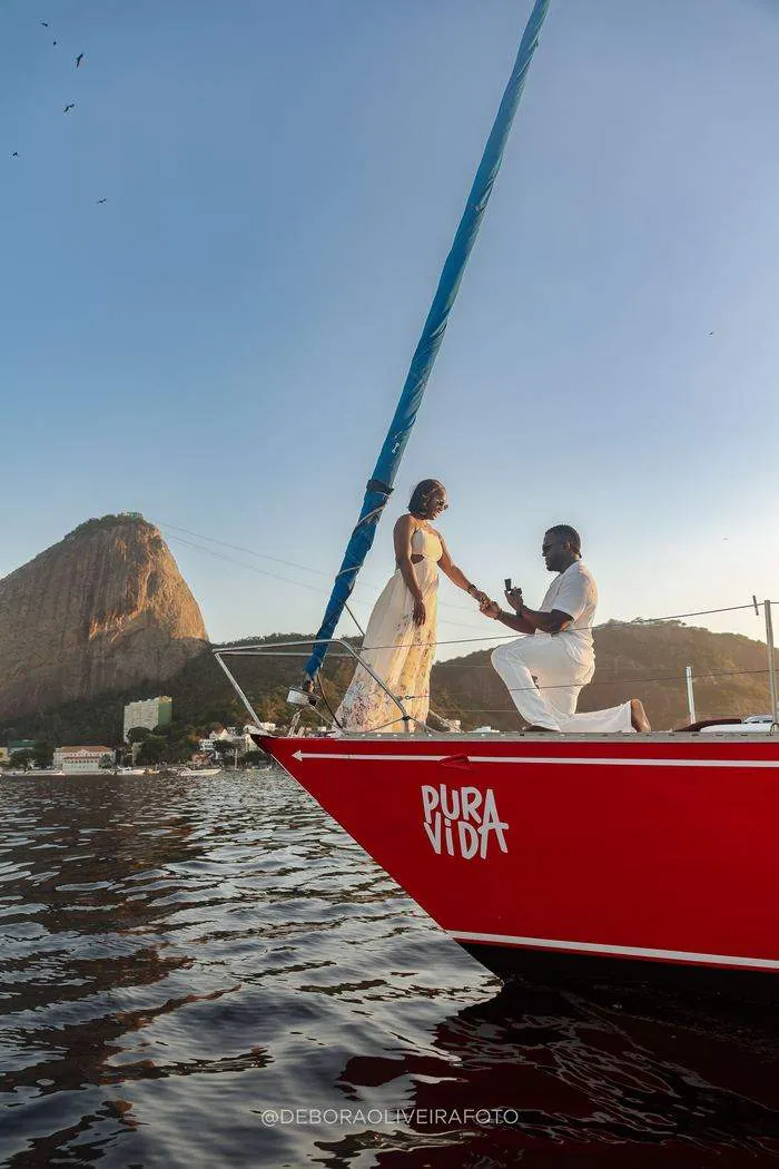 Sunset Sailboat Marriage Proposal in Rio de Janeiro: Jay & Blondine – foto 30
