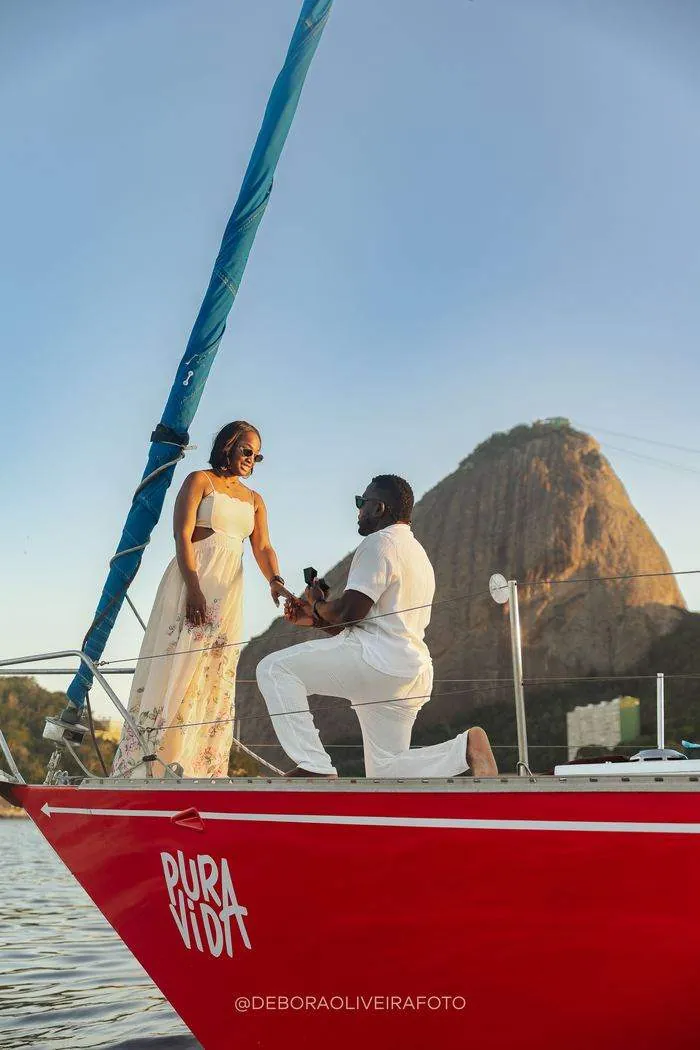Sunset Sailboat Marriage Proposal in Rio de Janeiro: Jay & Blondine – foto 32