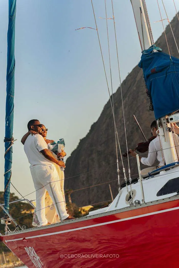 Sunset Sailboat Marriage Proposal in Rio de Janeiro: Jay & Blondine – foto 33