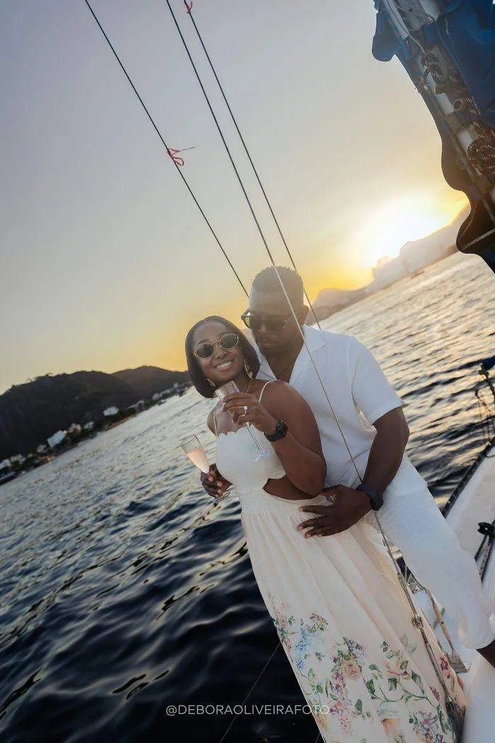 Sunset Sailboat Marriage Proposal in Rio de Janeiro: Jay & Blondine – foto 35