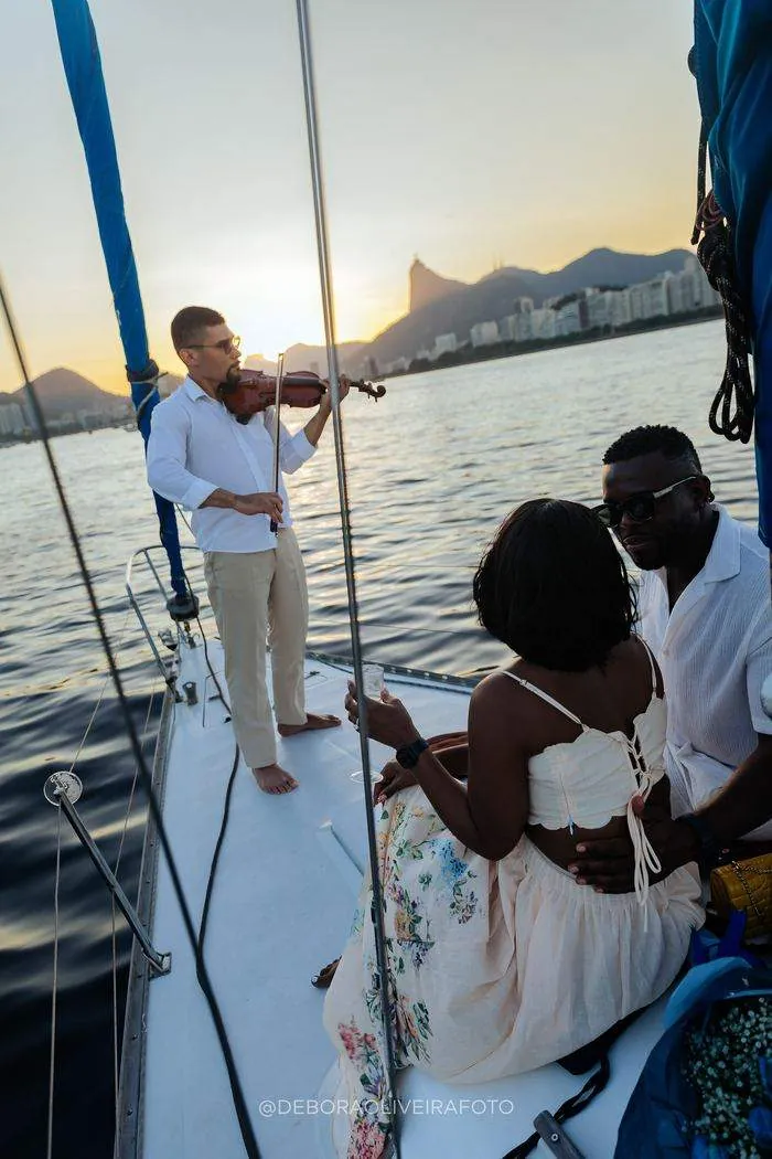 Sunset Sailboat Marriage Proposal in Rio de Janeiro: Jay & Blondine – foto 37