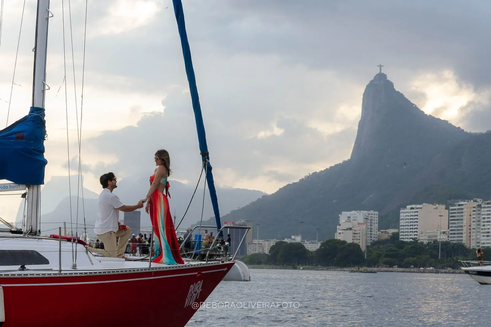Sailboat Marriage Proposal in Rio de Janeiro: Juan & Clara