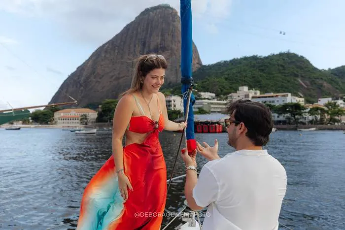 Sailboat Marriage Proposal in Rio de Janeiro: Juan & Clara – photo 4