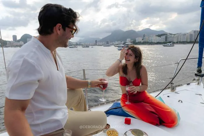 Sailboat Marriage Proposal in Rio de Janeiro: Juan & Clara – photo 16