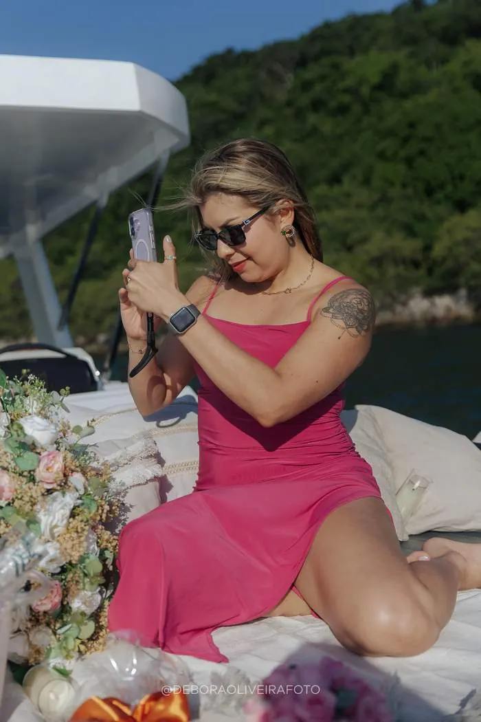 Private Speedboat Marriage Proposal in Rio de Janeiro: Melissa & Irani – photo 3