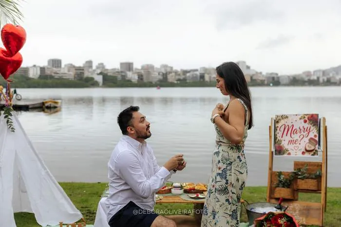 Romantic Picnic Marriage Proposal in Rio de Janeiro: Miguel & Lisseth – photo 11