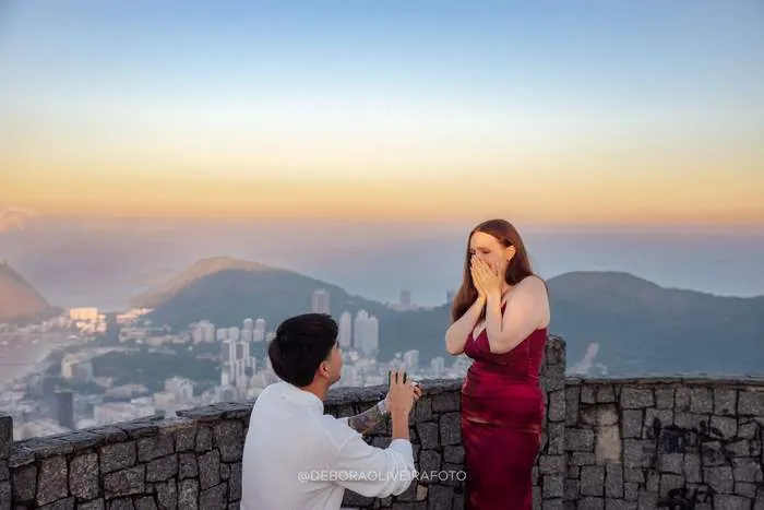 Marriage Proposal at Mirante Dona Marta, Rio de Janeiro: Sergio & Mac – photo 4