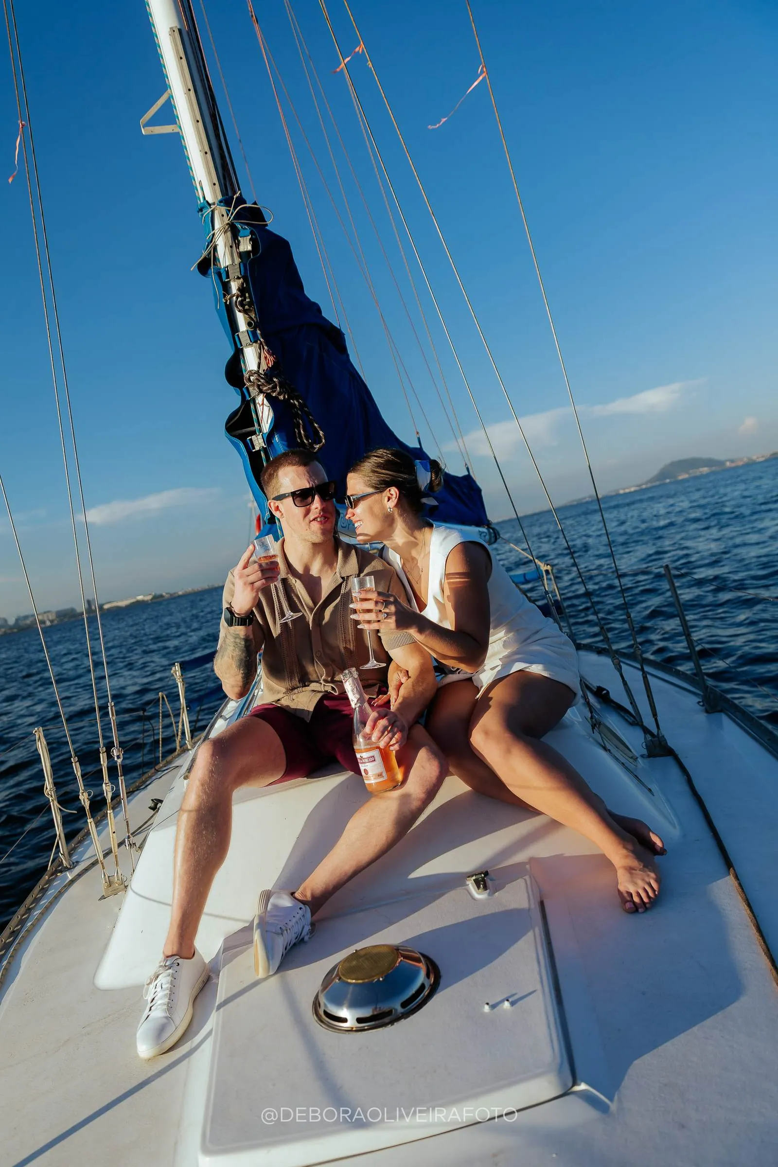 Private boat ride marriage proposal in Rio de Janeiro